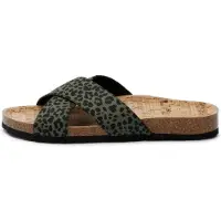 Grand Step Shoes Lilo Animal Sandali (39, nero)
