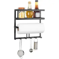 Wenko Gala scaffale multifunzionale nero 30 x 33 x 9 cm