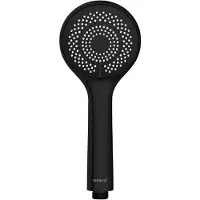 Wenko Soffione doccia WATERSAVING Ø9,5 cm rotondo doccetta Spa Feeling getto pioggia bagno