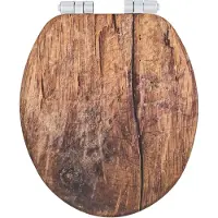 Wenko WC-Sitz Rustic Braun