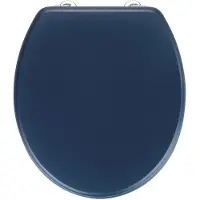 Wenko Sedile per WC Mod. Prima Blu scuro opaco, MDF