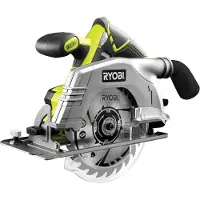 Ryobi - 18V ONE+ Circular Saw - diam. 165 mm x 16 mm - 4.700 rpm - Supplied with 1 x 24-tooth blade - R18CS-0