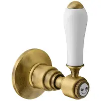 Sapho Reitano Rubinetteria Antea - valvola da incasso per 2 apparecchi, bronzo DEVIN106