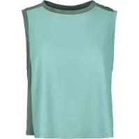 Ortovox Women's 150 Cool Crack Top Maglia merino Donna (L, aquatic ice)