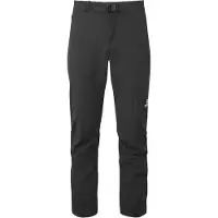 Mountain Equipment Ibex Mountain Pant Pantaloni softshell Uomo (50 - Regular, nero)