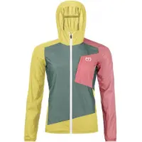 Ortovox Women's Windbreaker Jacket Giacca a vento Donna (XS, variopinto)
