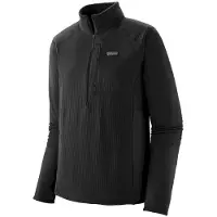 Patagonia R1 P/O Pullover in pile Uomo (XS, nero)