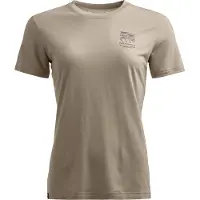 Ortovox Women's 150 Cool Mountain Mission T-Shirt Maglia merino Donna (M, grigio)
