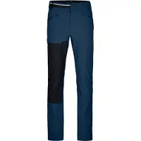Ortovox Brenta Pants Pantaloni da trekking Uomo (L - Regular, blu)