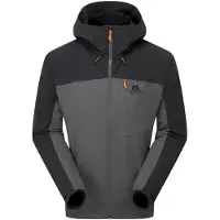 Mountain Equipment Frontier Jacket Giacca softshell Uomo (XXL, grigio/nero)