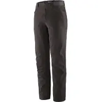 Patagonia Venga Rock Pants Pantaloni da arrampicata Uomo (38 - Short, nero/grigio)