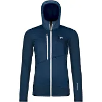 Ortovox Women's Fleece Grid Hoody Giacca in pile Donna (XS, blu)