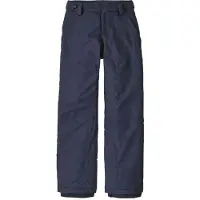 Patagonia - Pantaloni impermeabili - K's Powder Town Pants New Navy in Materiale Riciclato - Taglia Bambino S - Blu navy