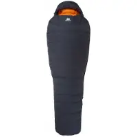 Mountain Equipment Glacier 300 Sacco a pelo in piuma (Regular - Body Size: 185 cm, obsidian)
