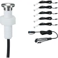 Paulmann Plug & Shine Lampada a incasso 93694 Set da 5 pezzi
