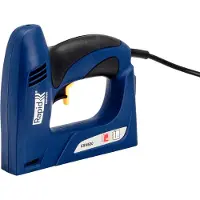 Rapid 5000129 Graffatrice elettrica ESN530, blu, in valigetta