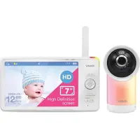 Saro Baby Monitor Hd Regolabile Da 7´´ Con Wi-fi