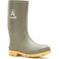 Kamik Kid's Stomp Stivali di gomma Bambini (23, grigio)