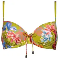 Lidea Women's Botanic Burst Bikini Top Parte superiore bikini Donna (36 - Cup: C, variopinto)