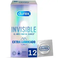 Durex Invisible Extra Thin 12 unità — Preservativo