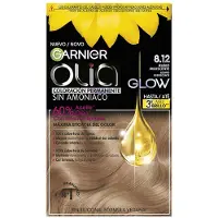 Garnier Olia Coloración Permanente Sin Amoniaco 8,12-Rubio Iridiscente 1 U