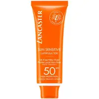 Lancaster Sun Sensitive Luminous Tan Oil-Free Milky Fluid SPF 50 50 ml — Fluido solare