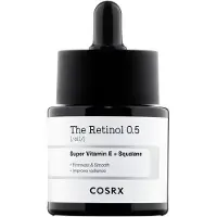 CosRx The Retinol 0.5 Super Vitamin E + Squalane — siero-olio viso con retinolo 0,5% 20 ml