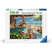 Ravensburger Puzzle Beach Bar Breezes 12000743 1500 Pezzi