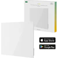 Hombli Riscaldatore intelligente a pannelli infrarossi - 400W Vetro bianco