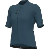 ALÉ Women's Pragma Color Block Off Road S/S Jersey Maglietta da ciclismo Donna (S, blu)