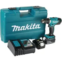 Makita DDF487 - Trapano/avvitatore a batteria - 2 velocità - mandrino 13 mm - 40 N-m
