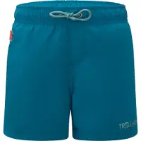 TROLLKIDS Kid's Balestrand Shorts Pantaloncino da bagno Bambini (128, blu)