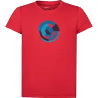 TROLLKIDS Kid's Sognefjord T-Shirt Maglia funzionale Bambini (176, rosso)