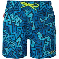 TROLLKIDS Kid's Haukland Shorts Pantaloncini Bambini (98, blu)