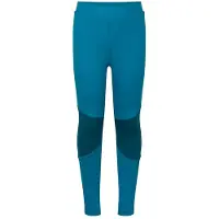 TROLLKIDS Girl's Femund Summer Tights Leggings Bambini (176, blu)