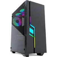 Gembird Case Per Pc Torre Fornax 2000 Rgb Crystal