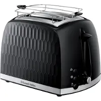 Russell Hobbs Tostapane Honeycomb Negro 26061-56 2 Fessure