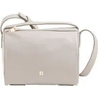 Dudu Toys Up Borsa a tracolla Vera Pelle 19.5 cm bianco