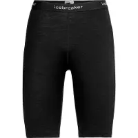 Icebreaker Women's 200 Oasis Shorts Intimo lana merinos Donna (M, nero)