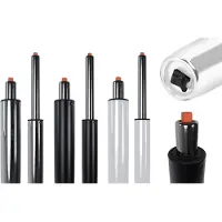 CLP Ammortizzatore a gas per sedie da ufficio. Cilindro a gas di ricambio, disponibile in diverse dimensioni. Colore: cromato. Dimensioni: diametro 5 cm, lunghezza 295-435 mm