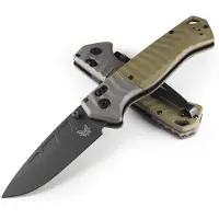 Benchmade Coltello pieghevole PSK Magnacut Cobal Cerakote, od green G10