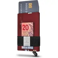 Victorinox Secrid Smart Card Wallet 0.7250.13 Iconic Red, portacarte multifunzionale