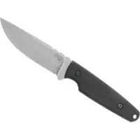 Za Pas Coltello Handie, Black G-10, Stonewash