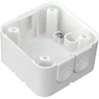 B.E.G. Scatola di montaggio a superficie bianco puro - Accessori per sensori di movimento 92141