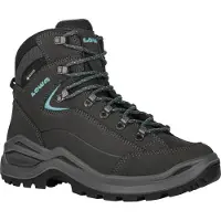 Lowa Women's Renegade Evo GTX Mid Wide Scarpe da trekking Donna (37,5 - Wide, grigio/nero)
