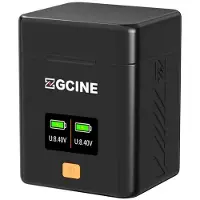 ZGCINE Custodia di ricarica per batteria Fujifilm NP-W235