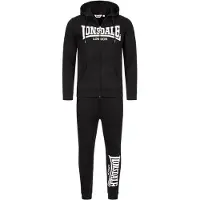 Lonsdale Tuta da jogging 'Feeny' nero / bianco