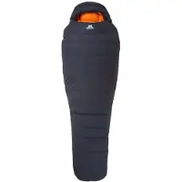 Mountain Equipment Glacier 700 Sacco a pelo in piuma (Regular - Body Size: 185 cm, obsidian)
