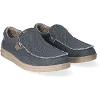 HeyDude Mikka Braided Sneaker Uomo (47, nero)