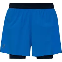 ON Women's 3 Performance 2/1 Shorts Pantaloncini da running Donna (S, blu)